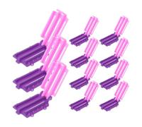 TEHAUX Varillas Rápida Disipación de Calor 30 de Plástico para de Cabello Púrpura y Minimización de Daños para Mujeres para Peinados en Salón Casa