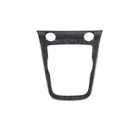 TEHDFG Compatible con Jaguar F-TYPE 2013-2022, fibra de carbono real, consola central, marco de control de cambio de marchas, cubierta del panel de cambio de marchas, accesorios for coche.(Forged patt