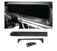 TEHDFG Compatible con Mercedes Clase G 19-20, Panel de visualización del Tablero, Cubierta Decorativa, Accesorios Interiores de Coche, Fibra de Carbono Real.(Style 1)