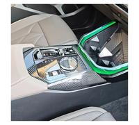 TEHDFG Embellecedor de Fibra de Carbono for Panel de Cambio de Marchas de la Consola Central del Coche, Compatible con BMW X3 G45 2025, Accesorios Decorativos.