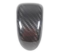 TEHDFG Embellecedor Decorativo for Palanca de Cambios de Coche, de Fibra de Carbono, Compatible con Corvette C6 2005-2013.(Carbon Fiber Black)