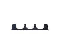 TEHDFG Panel de interruptores de Aire Acondicionado Compatible con Jaguar F-Type 13+, Panel Decorativo de Perilla de Aire Acondicionado, Adhesivo/Negro Brillante (Suave)