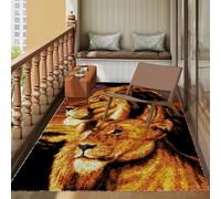 Tehocwiz 90x120 cm Kits de Alfombra de Gancho de Pestillo Grande Kits de Fabricación de Alfombras Kit de Gancho DIY Alfombra para Adultos DIY Bordado Alfombra Kit para Hacer Tapices