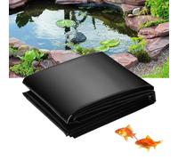 Teichfolie - Forro para estanque de 13 x 15 m, color negro, película impermeable flexible para protección contra la humedad y la suciedad, para uso en jardín