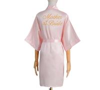 TEidea Bata Mujer Bodas De Vestidos De Satén De Boda: Vestido De Novia, Túnicas De Dama De Honor, Vestidos De Madre, Vestidos del Equipo De Bodas-Madre De La Novia-Metro