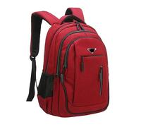 TEidea Mochilas Escolares Mochila De Negocios: Adecuada para Computadora Portátil Grande, Mochila para Estudiantes De Computadora para Hombres, Hecha De Tela Oxford-Rojo-20 Pulgadas
