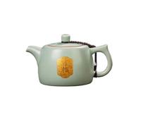 Teiera in ceramica, Tetera casera de cerámica Kung Fu, regalo porcelana con valla pozo Retro