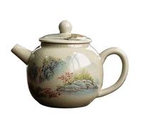 Teiera in ceramica, Tetera De Cerámica Kung Fu Filtro Pequeño Té Elaboración Retro Hecho A Mano 210 ML