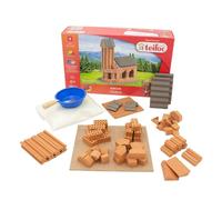 Teifoc 4025 - Juego de construcción de piedra (70 piezas, para niños a partir de 6 años, arquitectura educativa)
