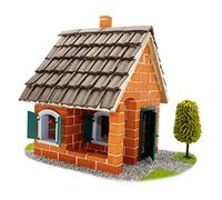 Teifoc 5200 - Kit de construcción de piedra, casa de vacaciones, casa de vacaciones, casa de vacaciones, con 320 componentes, juguete educativo para niños a partir de 8 años, juguete Montessori de