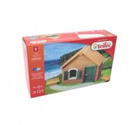 teifoc Casa Con Placa De Tejado - Pack Inicial - 123 Piezas (62366)