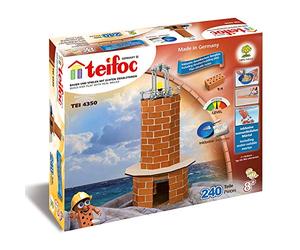 Teifoc Eitech Coast Lighthouse Stone Construction Kit TEI4350