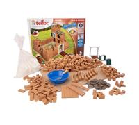 Teifoc Set de construcción Castillo de Caballeros con Ladrillos, 6+ años