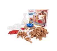 Teifoc Teifoc-T4800 Stone Blocks-Estación de Bomberos, Color Multicolor, Fire Station (Eichsfelder Technik eitech GmbH 4800), Department T4800