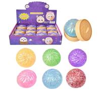 Teigtaschen Quetschspielzeug Set - 12er Pack Fidget Food | Glitzer Dampfgarer Knödel, Sensorisches Stressabbau Spielzeug Für Kinder Schüler Erwachsene Klassenzimmer Reise Und Beruhigungstool