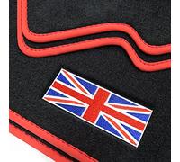 teileplus24 511 Alfombrillas Union Jack para Mini II 2 R56 2006-