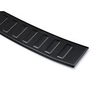 teileplus24 AL208 Protección del Borde de Carga de Aluminio para Skoda Karoq Facelift 2021-, Color:Negro
