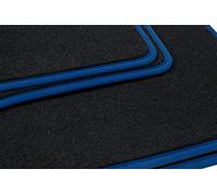 teileplus24 NL-100 Alfombrillas para VW Golf 4 Coche de Primera Calidad Costura Decorativa
