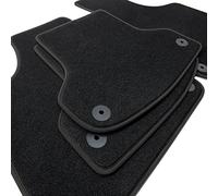 teileplus24 NL-133 Alfombrillas para Audi A4 8E B6 B7 Coche de Primera Calidad Costura Decorativa