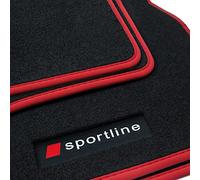 teileplus24 PV304-P2 Alfombras de Goma Sportline Design para VW Golf 7 2012-2019