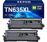 TEINO Cartucho de tóner negro compatible TN635XL de repuesto para Brother TN635XL TN635 TN635XLBK TN 635XL para impresora MFC-L8930CDW HL-L8430CDW HL-L8430CDWT HL-L8570CDW MFC-L8730CDW MFC-L8970CDW