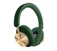 TEISCHE Auriculares inalámbricos de Bluetooth 5.3 Cascos supraaurales Wireless Over Ear Auriculares Bluetooth de Diadema con cancelación de Ruido Sonido estéreo Bass Potente duración 40H Verde