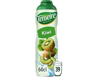 Teisseire Jarabe de Kiwi para Cóctel, Bebida Refrescante, Bidón Reciclable 60cl