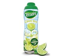 TEISSEIRE - Jarabe de lima, 600 ml, 4 unidades