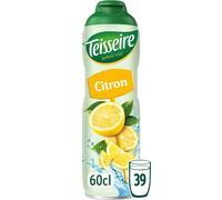 Teisseire Jarabe de Limón para Bebida Refrescante, Cócteles, Bidón Reciclable 60cl