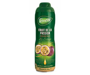 Teisseire Jarabe de Maracuyá para Bebida Refrescante, Cócteles, Bidón Reciclable 60cl