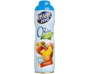 Teisseire Zéro Sucre Sirop Pêche 60cl