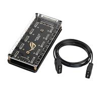 TEITEYER Divisor LED RGB de 5 V y 3 , concentrador de 10 puertos con cable de extensión de 3 de 50 cm, para muchos RGB