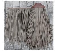 Teja De Paja Artificial, Paja Falsa, Plástico PE PVC, Techo De Paja Artificial, Ladrillo Antiguo, Paisaje De Jardín Decorativo, Fire Thatch Roof Pavilion(Yellow a,0.5x1m/1.64X3.28ft)