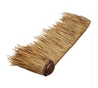 Teja de Paja de Simulación Rollos de Paja de Palma Sintética, Rollo de Hierba para Techos de Paja de 50cm Ancho para Cabañas de Barra Tiki, Patio, Decoración TRO(Size: 0.5x1m,Color: Amarillo c) (Colo
