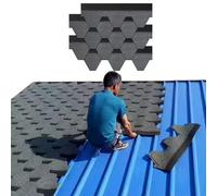 Tejas de asfalto de alta calidad para techos de 39.3 x 12.8 pulgadas, 21 piezas con adhesivo termofusible, ideal para pistas de hormigón, patios al aire libre, balcones, cobertizos de perros