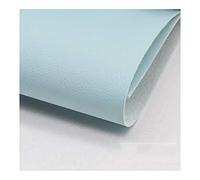 Tejas de cuero artificial, Tela de tapicería de piel sintética azul, 1,38 m de ancho, varios tamaños(1.38x30cm)