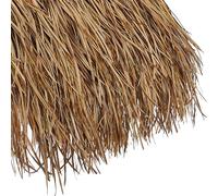 Tejas de Paja Artificial Estilo Mexicano - Cubierta para Techo de Paja PE Impermeable y Resistente a los Rayos UV para Cabañas Tiki, Palapas & Techos de Cenador (47x50cm, 6-10/m²)(Size:2pcs,Color:C)