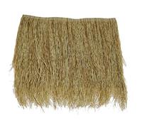 Tejas de Paja Artificial - Estilo Mexicano PE PP Simulación Paja Tropical Decorativo para Chiringuitos Tiki, Cenadores, Paredes de Terraza, Ignífugas(Size:8pcs,Color:B)