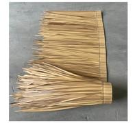 Tejas de Paja Artificial - Paja sintética Duradera para decoración de Casas de Campo y Villas, 0,5 x 3 m, Amarillas decoración de Zonas escénicas, fácil instalación, simu