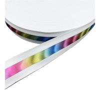 Tejas reflectantes, 25mm Reflective Edge Sewing Ribbon 5 Yards For Home And Clothing DIY Multicolor(Color-05)