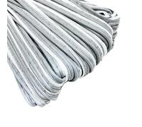 Tejas reflectantes, Reflective Fabric Edge Sewing Ribbon 5 Yards 9mm Multicolor For Home And Clothing DIY(Grey)