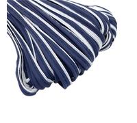 Tejas reflectantes, Reflective Fabric Edge Sewing Ribbon 5 Yards 9mm Multicolor For Home And Clothing DIY(Deep Blue)