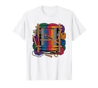 Tejedor De Tapices Lanzadera Telar Artes Fibra del Camiseta