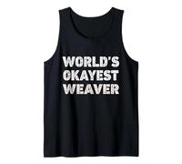Tejedor Gracioso del Mundo Camiseta sin Mangas