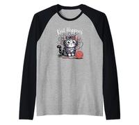 Tejer a Crochet Hobby Divertido Camiseta Manga Raglan