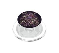 Tejer Costura Floral Colibrí Púrpura PopSockets PopGrip para MagSafe