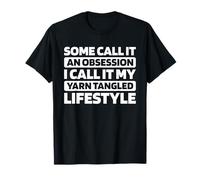 Tejer Tejido Palillos - Lana Telar Crochet Tejedora Camiseta