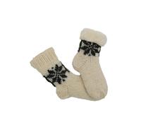 Tejido a Mano Merino Calcetines de Lana Forrado Modelo 10 Unisex Caliente