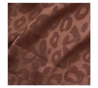 Tejido de brocado, Modelo del leopardo de la tela satén telar jacquar for tamaños múltiples multicolores costura camisa vestir