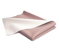 Tejido de ecopiel, cuero artificial, imitacion de piel natural, 50 x 140 cm (Rosa sucio)